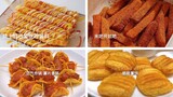 Vietsub - 12 Cách làm đồ ăn vặt : Khoai tây chiên 🍟, mỳ khoai tây, bánh quy🍪, kem đào🍑
