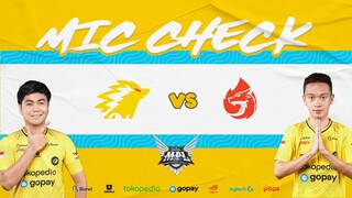 ONIC VS AURA  - THE ULTIMATE MIC CHECK MPL ID SEASON 9 WEEK 6