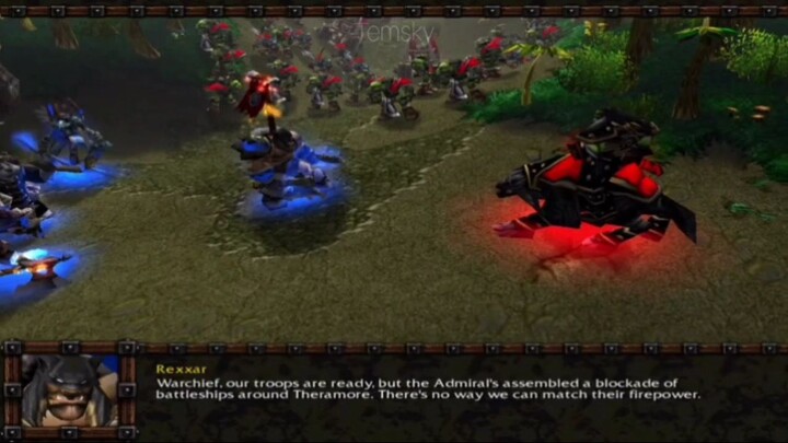 Warcraft 3 Bonus Campaign Rexxar Act3 P1  A Blaze Of Glory