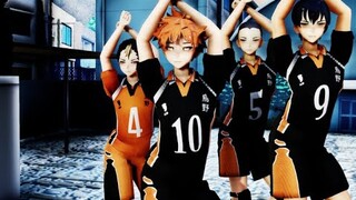 [MMD x Haikyuu] EVERGLOW - DUN DUN || Hinita, Kageyama, Noya, Tanaka (Thank you for 40k subs)