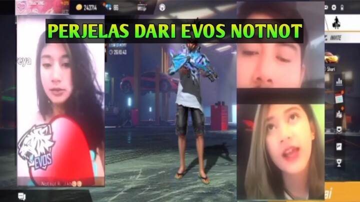 PERJELAS EVOS NOTNOT TENTANG FOTO 18+ NYA