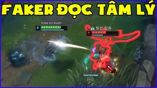 Đây là cách đọc tâm lý thách đấu Hàn của Faker, 99% người xem sẽ đọc sai tên của streamer này