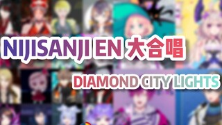 2.0 Paduan suara anggota Rainbow Club EN DIAMOND CITY LIGHTS【にじさんじRainbow Club NIJISANJI EN】