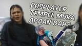 Cosplayer Tempel Muka Penjelasan