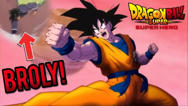 BROLY VS GOKU REMATCH! New Dragon Ball Super: Super Hero Movie Trailer!
