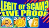 BITCOIN BLAST, BITCOIN BLOCKS & BITCOIN SOLITAIRE | LEGIT OR SCAM? | LIVE PROOF | REVIEW | REACTION