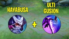 Hayabusa Dikasih Ulti Gusion Jadinya Begini!! Mobile Legends