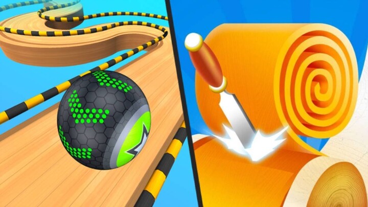 Going Balls / Spiral Roll - Gameplay - BEST android GAMES