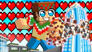 ¡Minecraft pero MI VIDA = MI ALTURA! 😲❤️📏 SILVIOGAMER MINECRAFT PERO