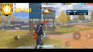 Trận đấu rank xếp hạng 1vs4💀28kill 9000ST của AT FF🔥🇻🇳