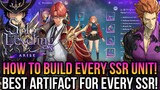 Solo Leveling Arise - How To Build Every SSR Units In The Game!