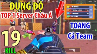 ĐỤNG ĐỘ Với Team TOP 1 Server Châu Á Và Cái Kết TOANG Cả Team | PUBG Mobile