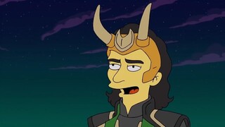 Loki in The SIMPSONS  The Good,the Bart,and the Loki  Watch the full movie for free : In Description