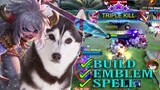 BUILD EMBLEM AND SPELL EXPLAINED | New hero Popol and Kupa | MLBB