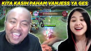 ADUH VANJES ULTINYA KEMANA SI COK !!! HARUS DI KASIH PAHAM NI GES !!!