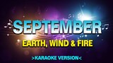 September - Earth, Wind & Fire [Karaoke Version]