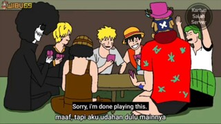 ketika kru mugiwara mampir ke desa konoha🤣