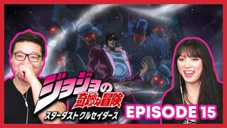 JOTARO VS JUSTICE | Jojo's Bizarre Adventure Couples Reaction Part 3 Episode 15 / 2x15