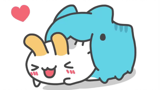 【Cat Cat Chong Kapo】Rabbit’s love!