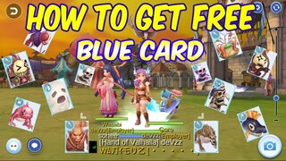 How to get Free Blue Card  | Ragnarok Mobile Eternal Love