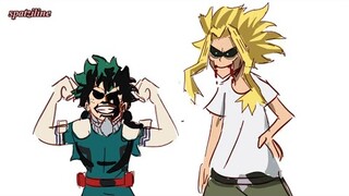 Like Deku like All Might aka DadMight [My Hero Academia Comics0