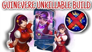 THE UNKILLABLE BUILD FOR GUINEVERE - ATHENA ASAMIYA - EMBLEM SET - MOBILE LEGENDS