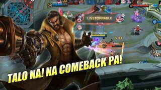 DINUROG,WINASAK PERO SAMIN ANG PANALO | ROGER COMEBACK GAMEPLAY - MLBB