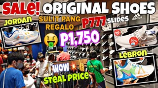 SALE!up to 50% ORIGINAL SHOES NIKE ADIDAS,JORDAN,SLIDES,sulit PANG REGALO NGAYON!tobys Gateway cubao