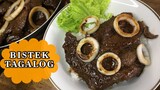 BISTEK TAGALOG RECIPE | HOW TO COOK BISTEK TAGALOG | FILIPINO BEEF STEAK | Pepperhona’s Kitchen