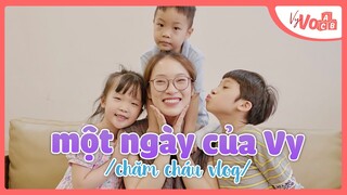 24h Chăm Cháu Bằng Tiếng Anh | VyVocab Ep.86 Khánh Vy