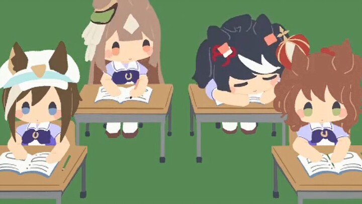 [ Uma Musume: Pretty Derby /CC Chinese subtitles] Super cute picture book style animation "Little Be