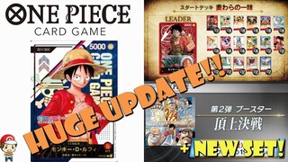 HUGE One Piece Update! Super Limited Cards, New Set, Full Decklists & More! (One Piece TCG News)