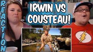 Jacques Cousteau vs Steve Irwin. Epic Rap Battles of History REACTION!! 🔥