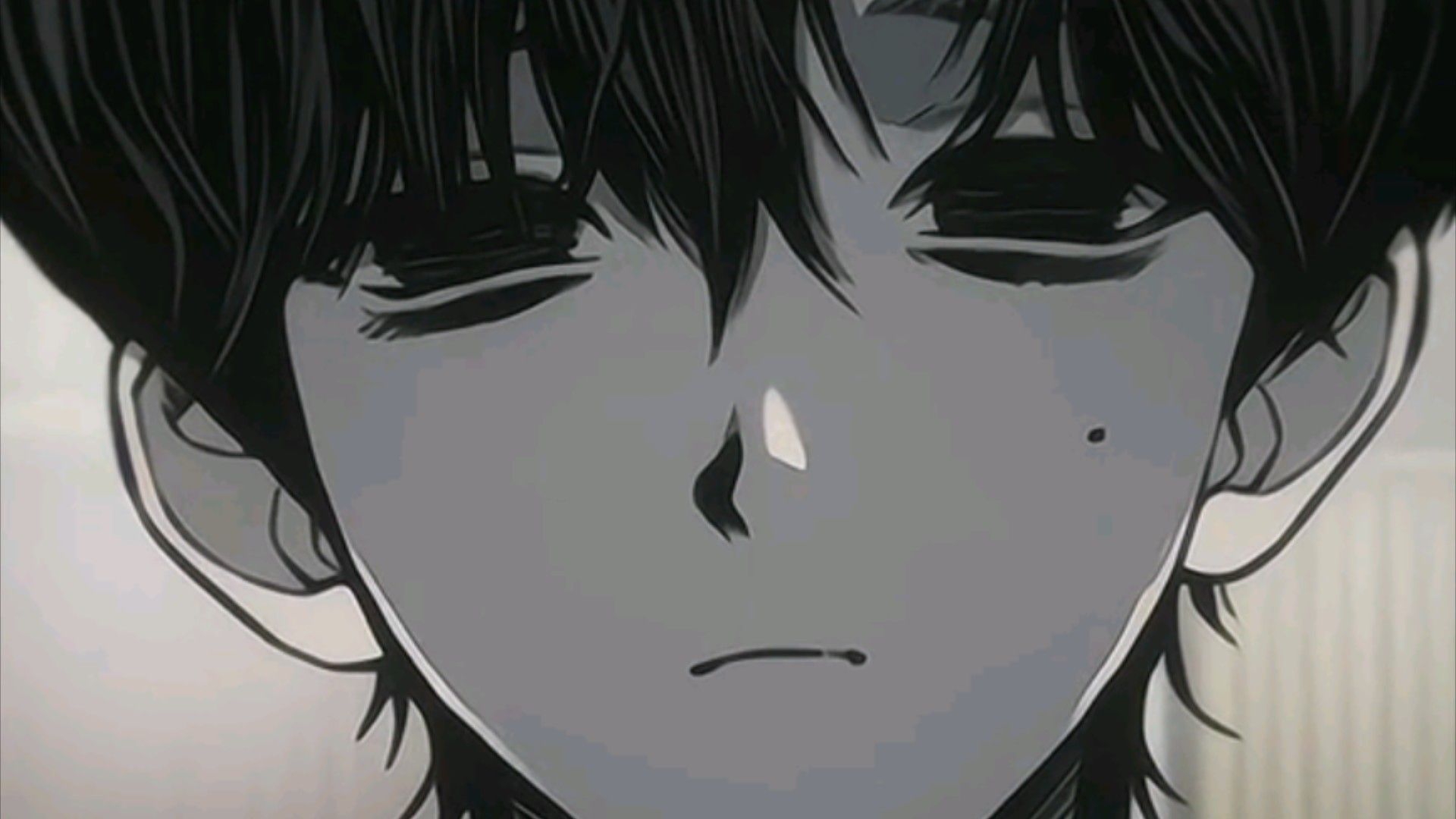 Anime crying
