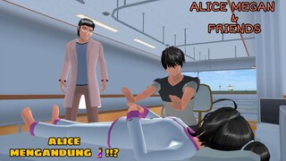 ALICE MEGAN & FRIENDS [ ALICE MENGANDUNG 🤰 !!? ] SAKURA SCHOOL SIMULATOR