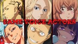 Tokyo Revengers All Characters Japanese Dub Voice Actors Seiyuu Same Anime Characters