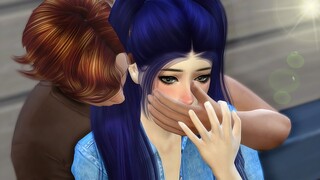 INNOCENT GIRL’S FIRST KISS - LOVE STORY  |  SIMS 4 MACHINIMA