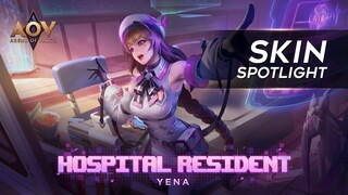 Yena Hospital Resident Skin Spotlight - Garena AOV (Arena of Valor)