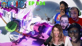 ZORO VS KAMAZOU | ONE PIECE EPISODE 934 BEST REACTION COMPILATION