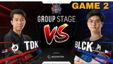 MSC 2023 - Blacklist VS Todak GAME 2 | Mobile Legends!