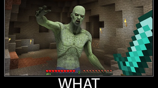 Minecraft รออะไร meme part 28 ซอมบี้เหมือนจริง