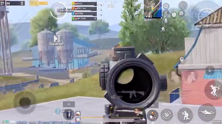 Pelan2 skill sniper balik - PUBGM INDONESIA !