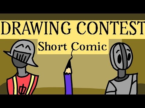 Drawing Contest -Warning- (13+ Short Comic)