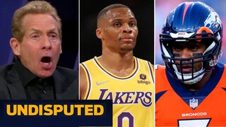 UNDISPUTED | Skip Bayless RIPS Russell Wilson's performance: He's now even worse than Westbrook