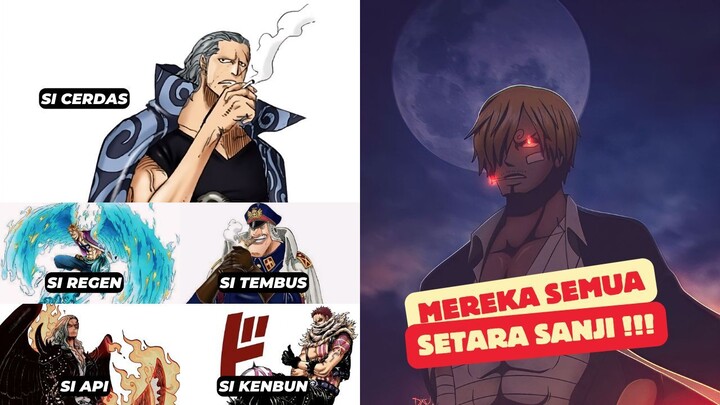 Fix!!! Sanji Makhluk Germa Paling Sempurna dan Setara Komandan Yonko