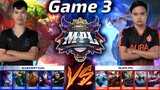 EXE vs AURA [Game 3 best of 3] | MPL-PH S7 Week 7 Day 3 | MLBB