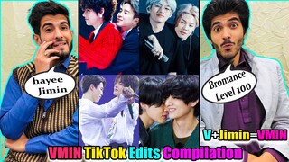 Pakistani React on VMIN TikTok Edits That Hits Different | V & Jimin TikTok Compilation | BTS