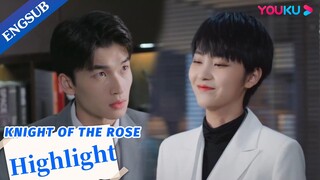 CEO is shocked to see his assistant with makeup for the first time | Knight of the Rose | YOUKU