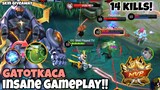 Gatotkaca and Angela Combo is Unstoppable, Insane Gameplay - SKIN GIVEAWAY!!