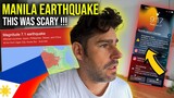 Bad EARTHQUAKE just hit THE PHILIPPINES